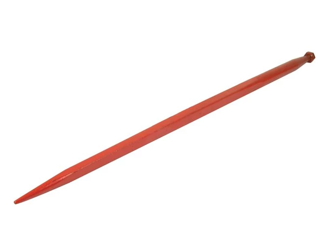 SHW S.77018 Bale Spear - Straight. Fitting: Conus 2, Length 49&apos;&apos;, Thread size: M28 x 1.5 (Square)