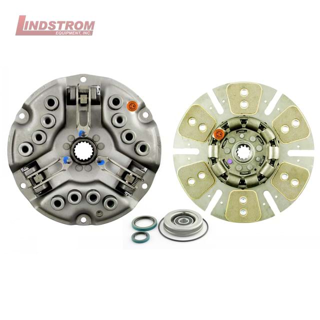 12" Single Stage Clutch Kit, w/ 6 Large Pad Disc, Bearings & Seals - New